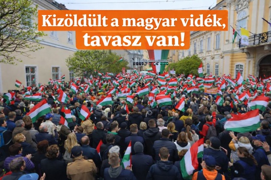 Kizöldült a magyar vidék, tavasz van